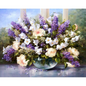 Flower & Woman Paint By Numbers Kit