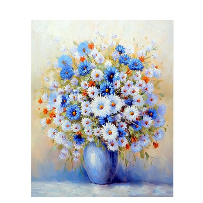 Flower & Woman Paint By Numbers Kit